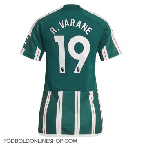 Manchester United Raphael Varane #19 Udebanetrøje Dame 2023-24 Kortærmet